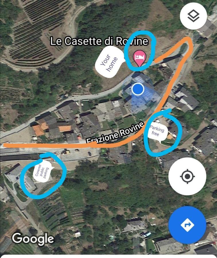 Le Casette Di Rovine Apartment Аоста Екстериор снимка